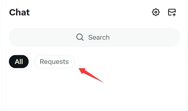 查看全部私信请求的方法